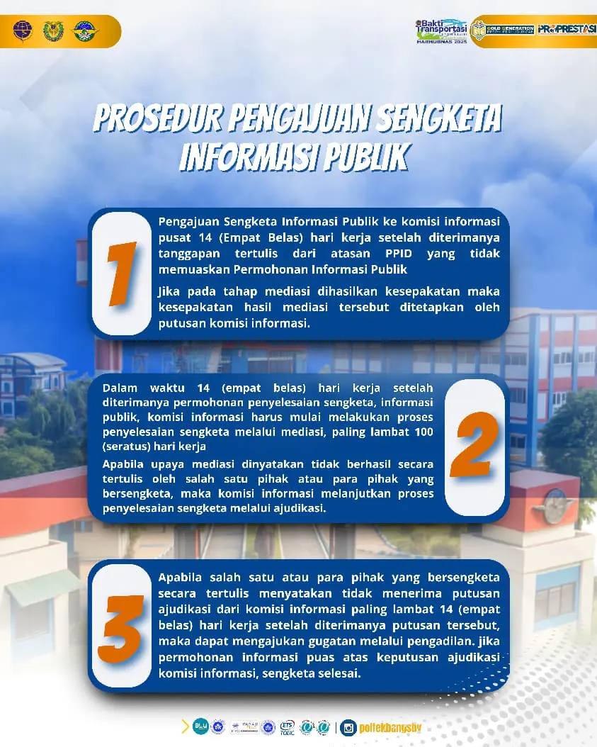 Prosedur Pengajuan Sengketa Informasi Publik